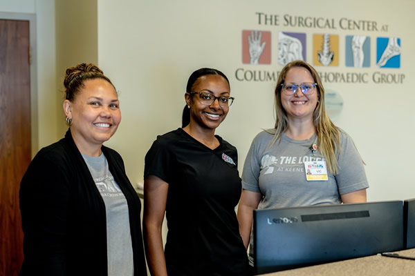 COG front desk personnel