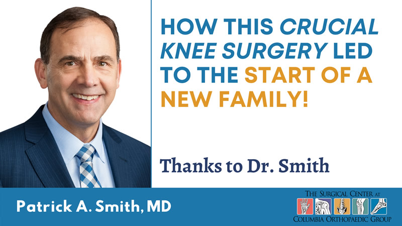 Cheering for Alexis and the Start of Her New Family Post Knee Surgery