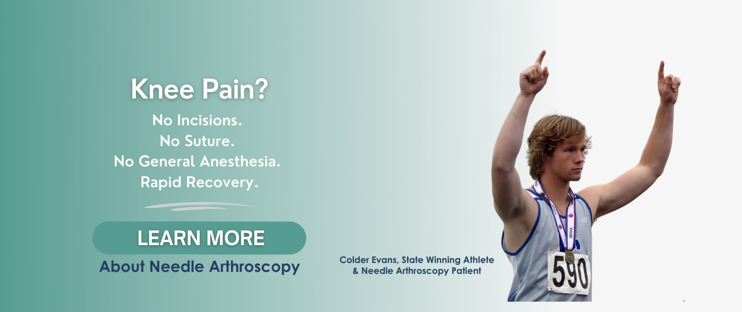 State-Winning Athlete Put An End To His Knee Pain